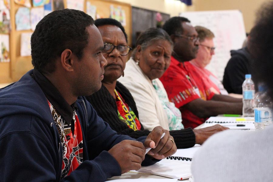 Photo of NATSIAC members at a Gathering